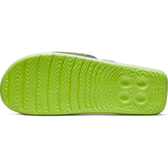 Nike Mens Air Max Cirro Men's Size 12 Comfort Slide Sandals Neon Gray NWT - Picture 12 of 13